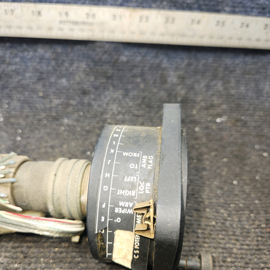 Used aircraft parts for sale, 45010-1000 cessna 172N Course Select Indicator
