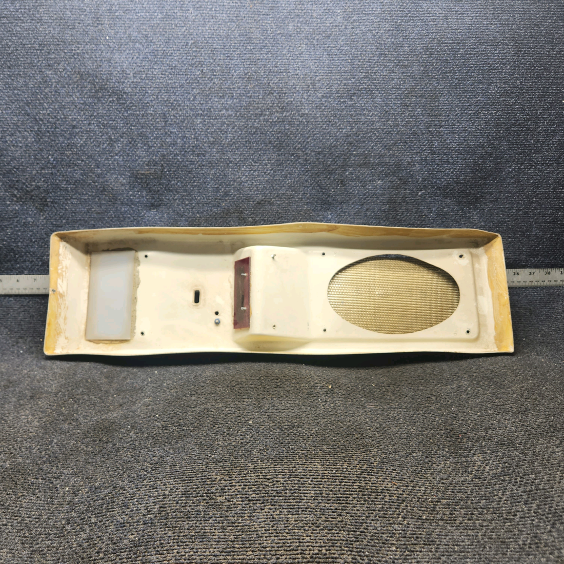 Used aircraft parts for sale, 169-364031-1 Beechcraft C23 SUNDOWNER Speaker & Light Cabin Overhead Cover