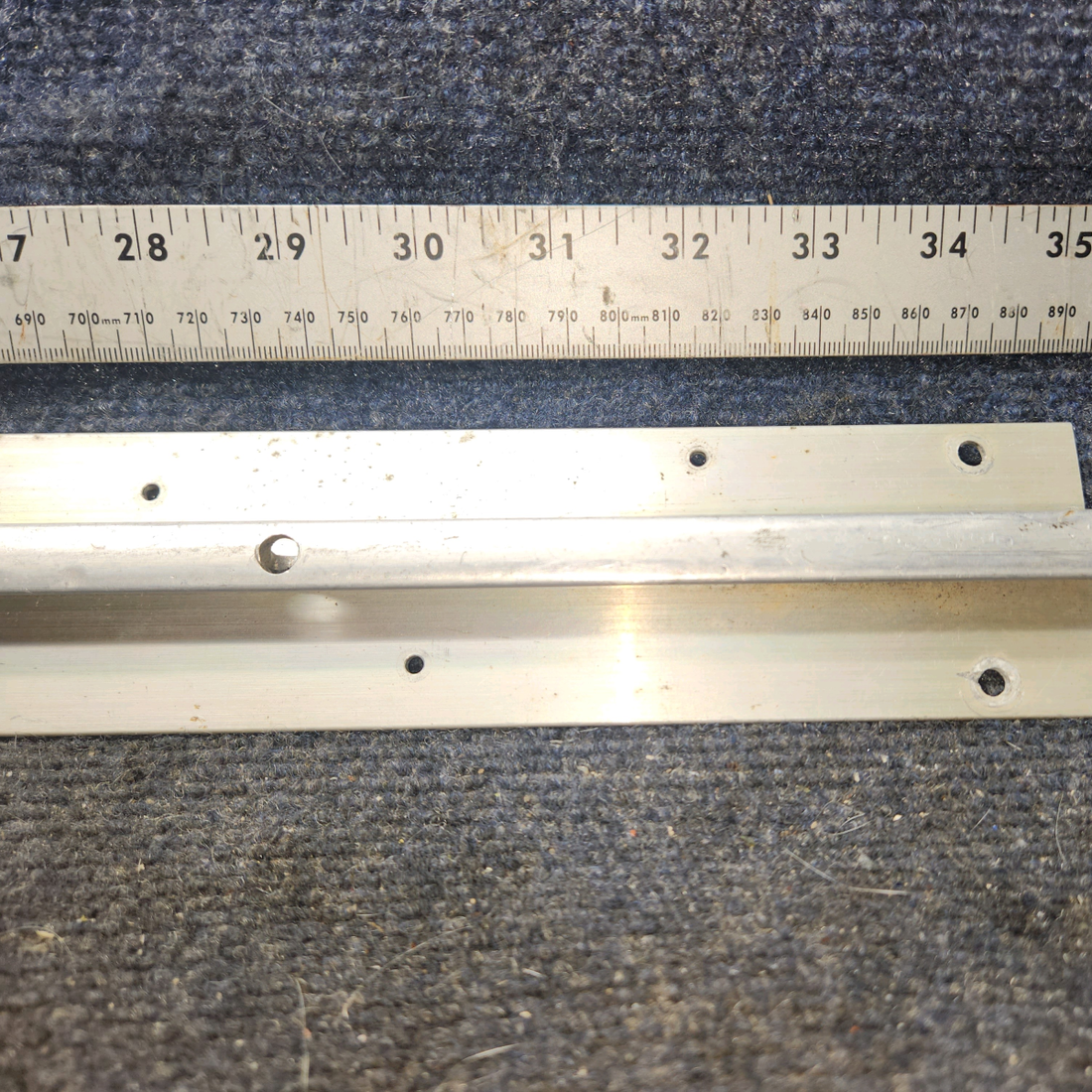 Used aircraft parts for sale, MC0511243-5 cessna 172N Seat Rail – Outboard LH