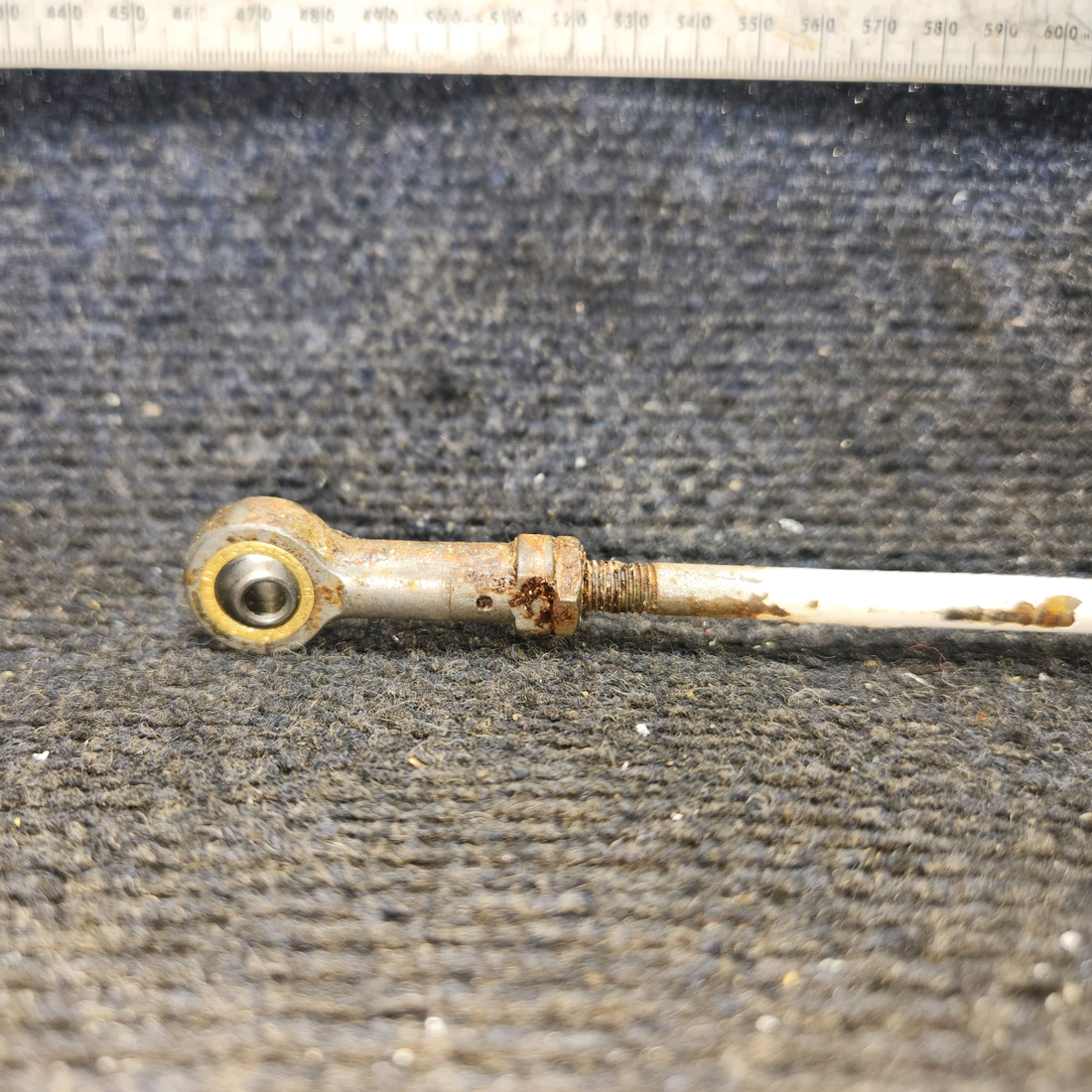 Used aircraft parts for sale, 0523537-2 cessna 150G Flap Push-Pull Rod Assembly