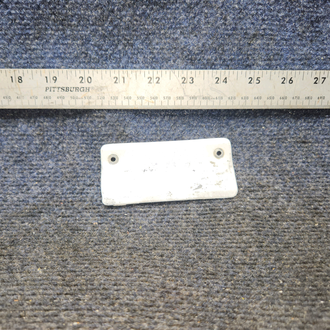 Used aircraft parts for sale, 69219-000 Piper PA28-161 Windshield Collar Plate – Outside Center