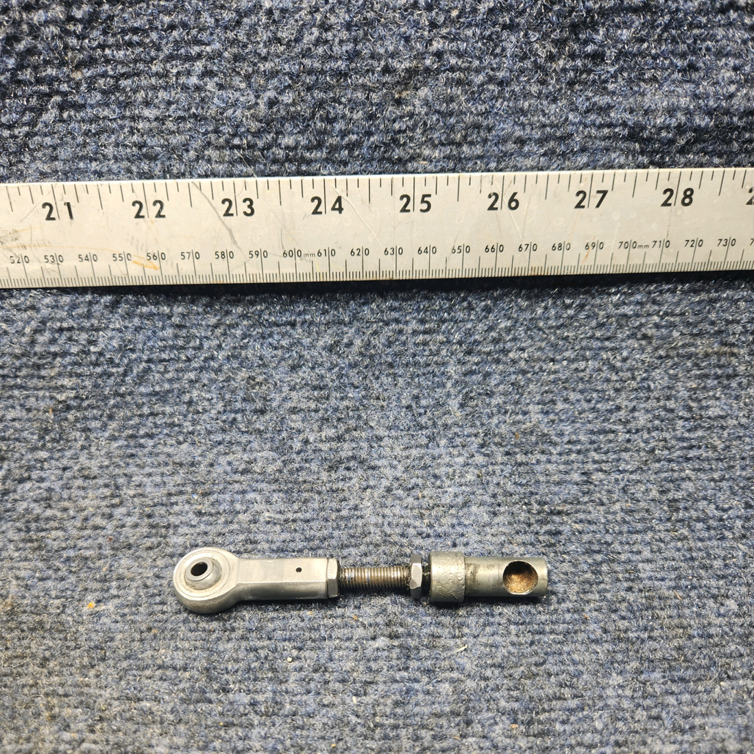 Used aircraft parts for sale, 650220-025 Mooney M20K COWL FLAP CONTROL ROD LH OR RH