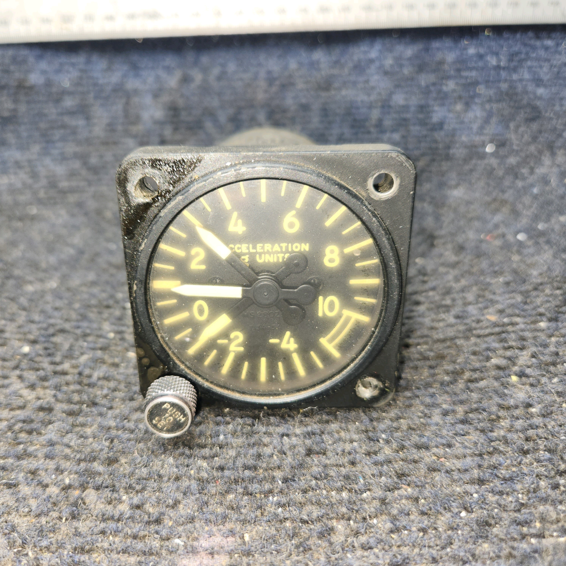 Used aircraft parts for sale, BJ10-2 Wultrad Cessna 182G Aircraft Accelerometer Gauge