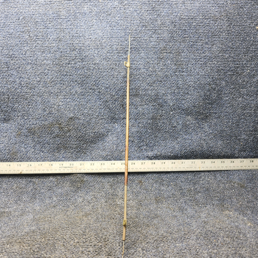 Used aircraft parts for sale, 554-144 Piper PA28-140 Defroster Cross Connect Cable (17”)