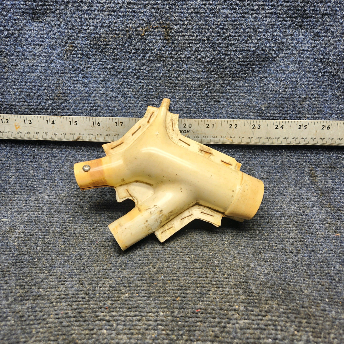 Used aircraft parts for sale, 69-554006-9 Beechcraft A23A Musketeer Custom III FRESH AIR FEED PLENUM