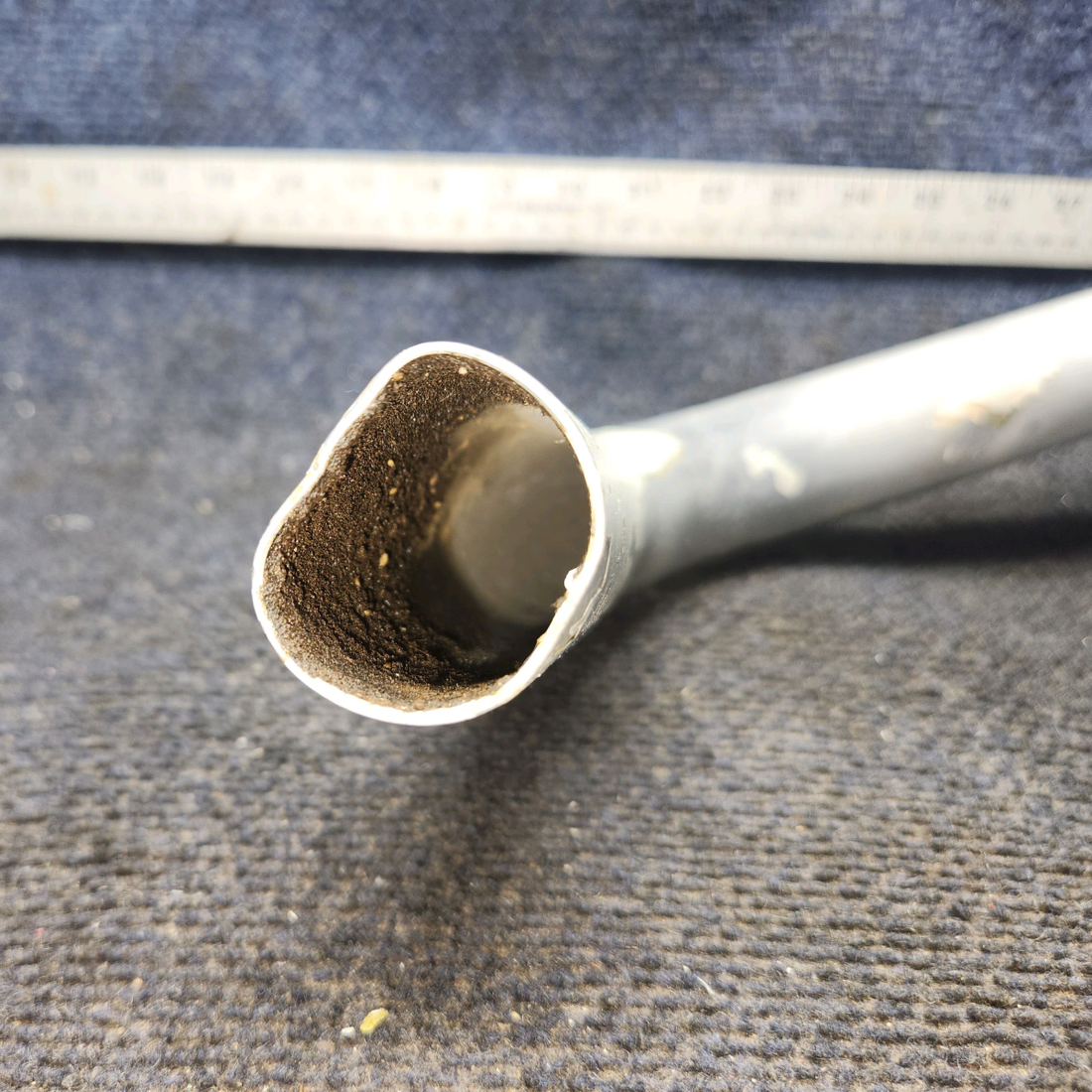 Used aircraft parts for sale, 35-554030-1 Beechcraft 35-33 Heater Exhaust Duct Assy