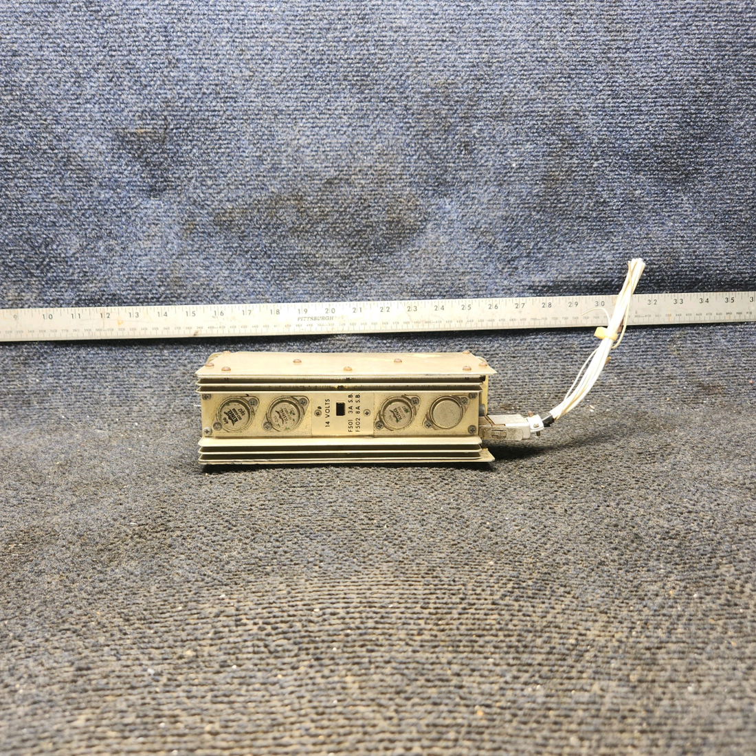 Used aircraft parts for sale, KS-505 King cessna 150G Radio Power Supply