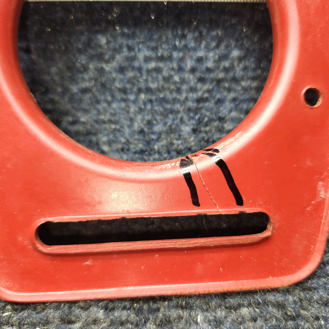 Used aircraft parts for sale, 65735-006 Piper PA28-140 Air Vent Flange