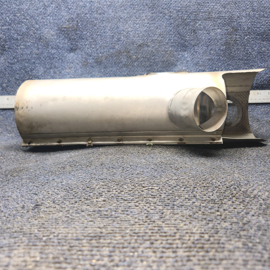 Used aircraft parts for sale, 099001-136 Beechcraft C23 SUNDOWNER Shroud Muffler Assembly
