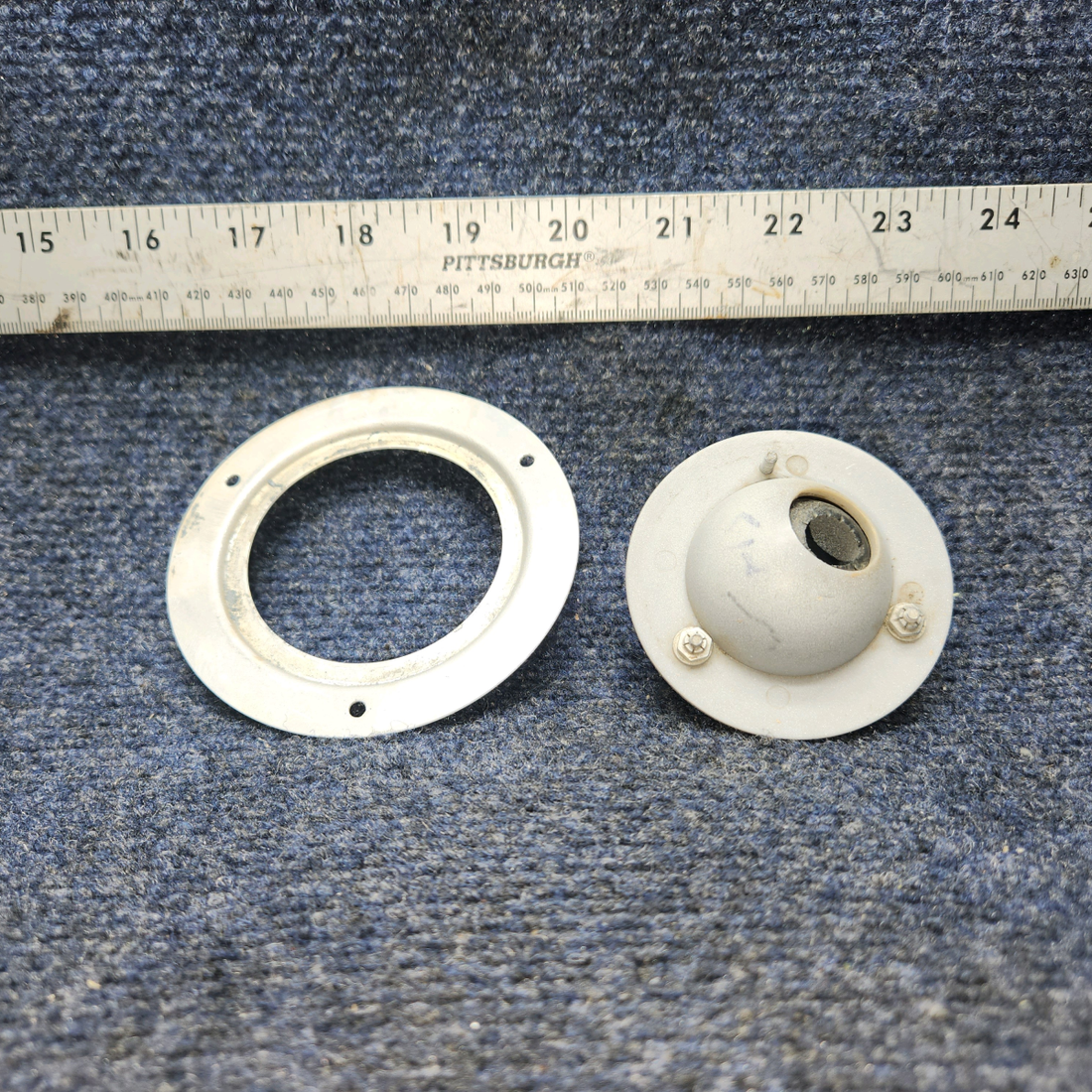 Used aircraft parts for sale, 30957-000 PIPER PA-24-250 Vent Nozzle Assembly (No Knob)