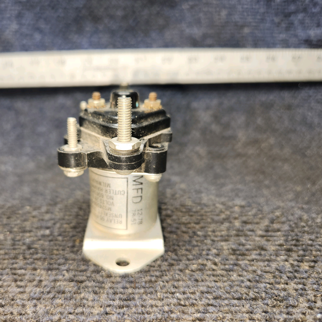 Used aircraft parts for sale, 6041H200 Cutler Hammer Relay Solenoid (28V, 50 Amp)