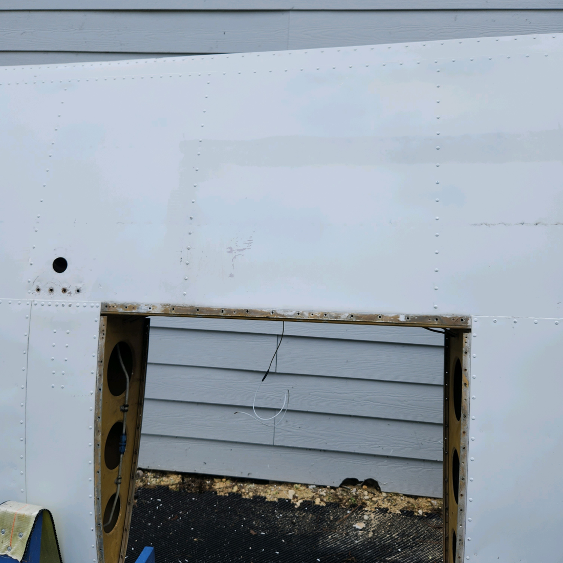 Used aircraft parts for sale, 66601-004 PIPER PA28-140 WING STRUCTURE LH-LESS FUEL TANK