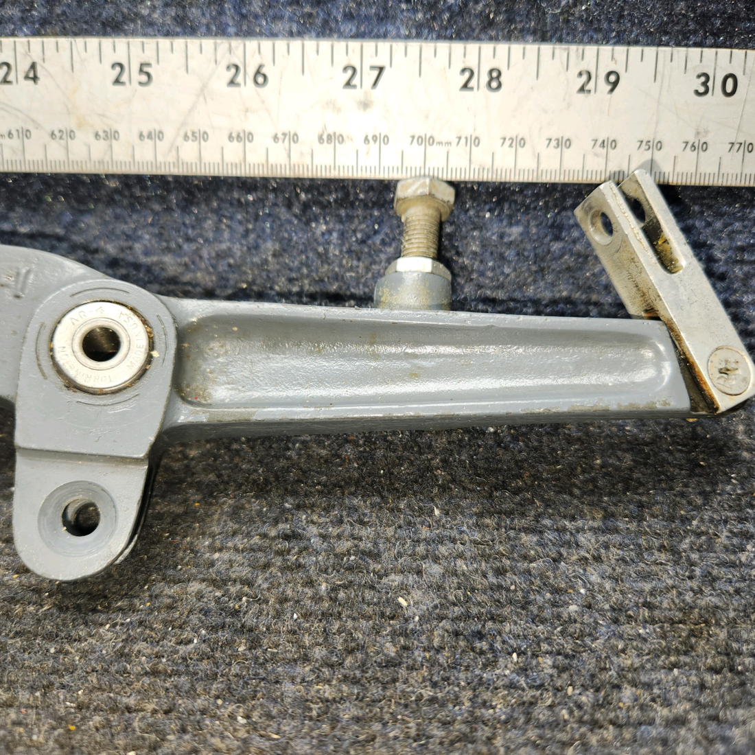 Used aircraft parts for sale, 35-521158 BEECHCRAFT F35 Aileron Bellcrank Assy - RH