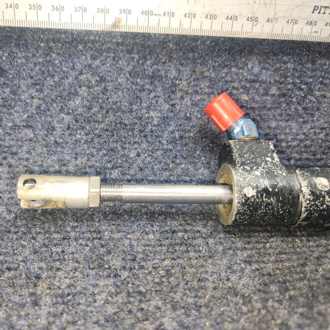 Used aircraft parts for sale, 96-380034-5 Beechcraft A24R Master Brake Cylinder