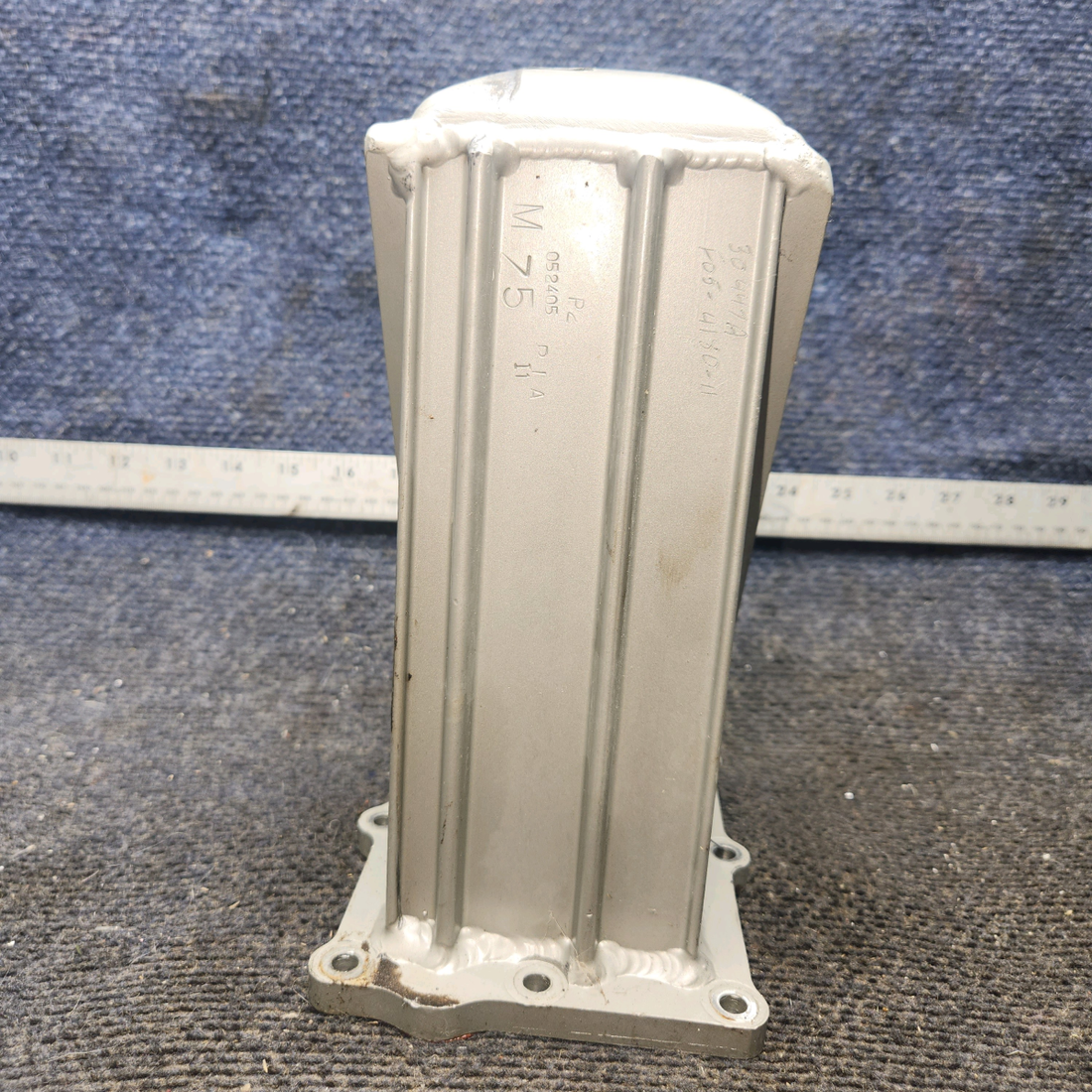 Used aircraft parts for sale, 627392 Continental O-470 Cessna 182G Oil Cooler