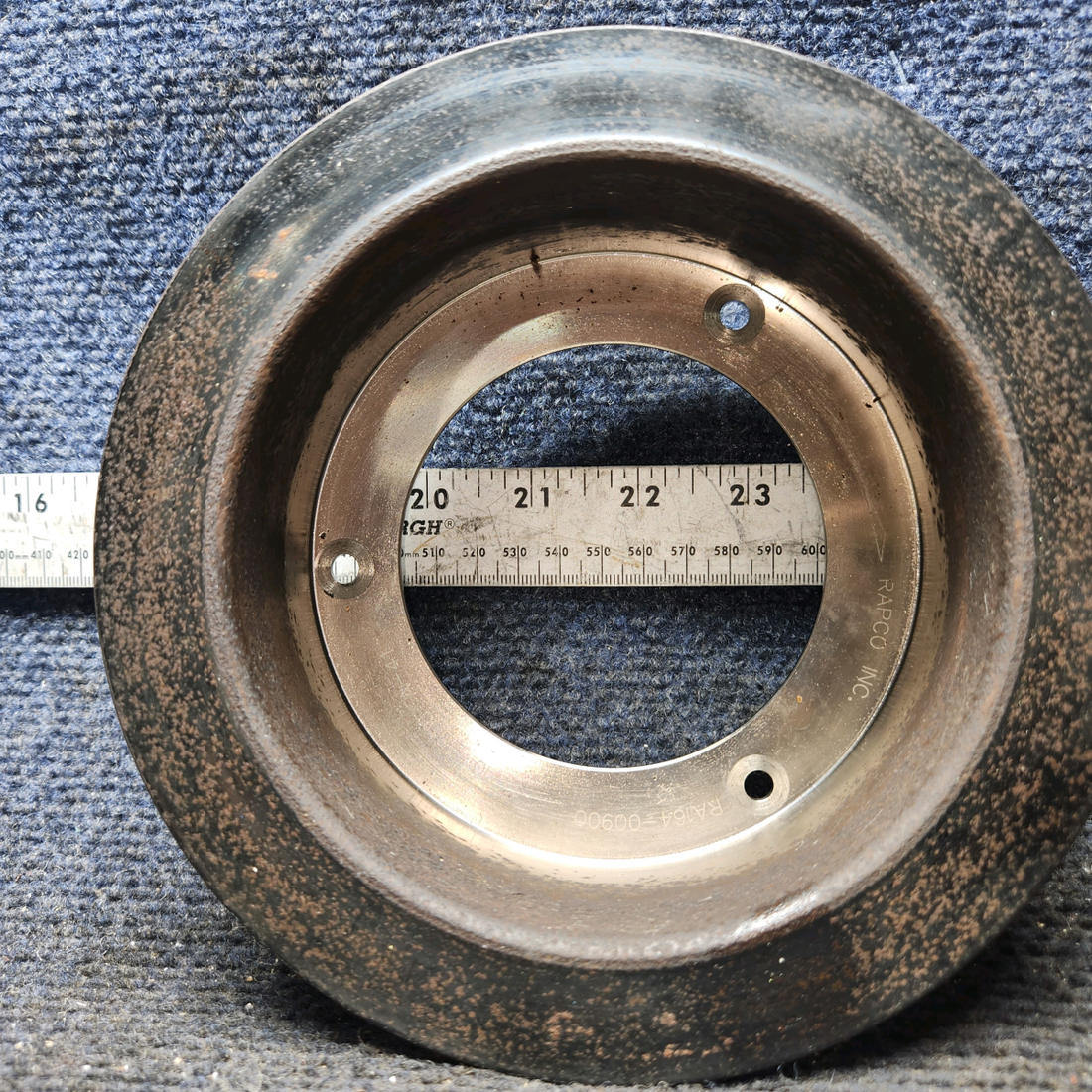 Used aircraft parts for sale, 164-1 Beechcraft 35-33 Brake Rotor Stainless (0.2415")