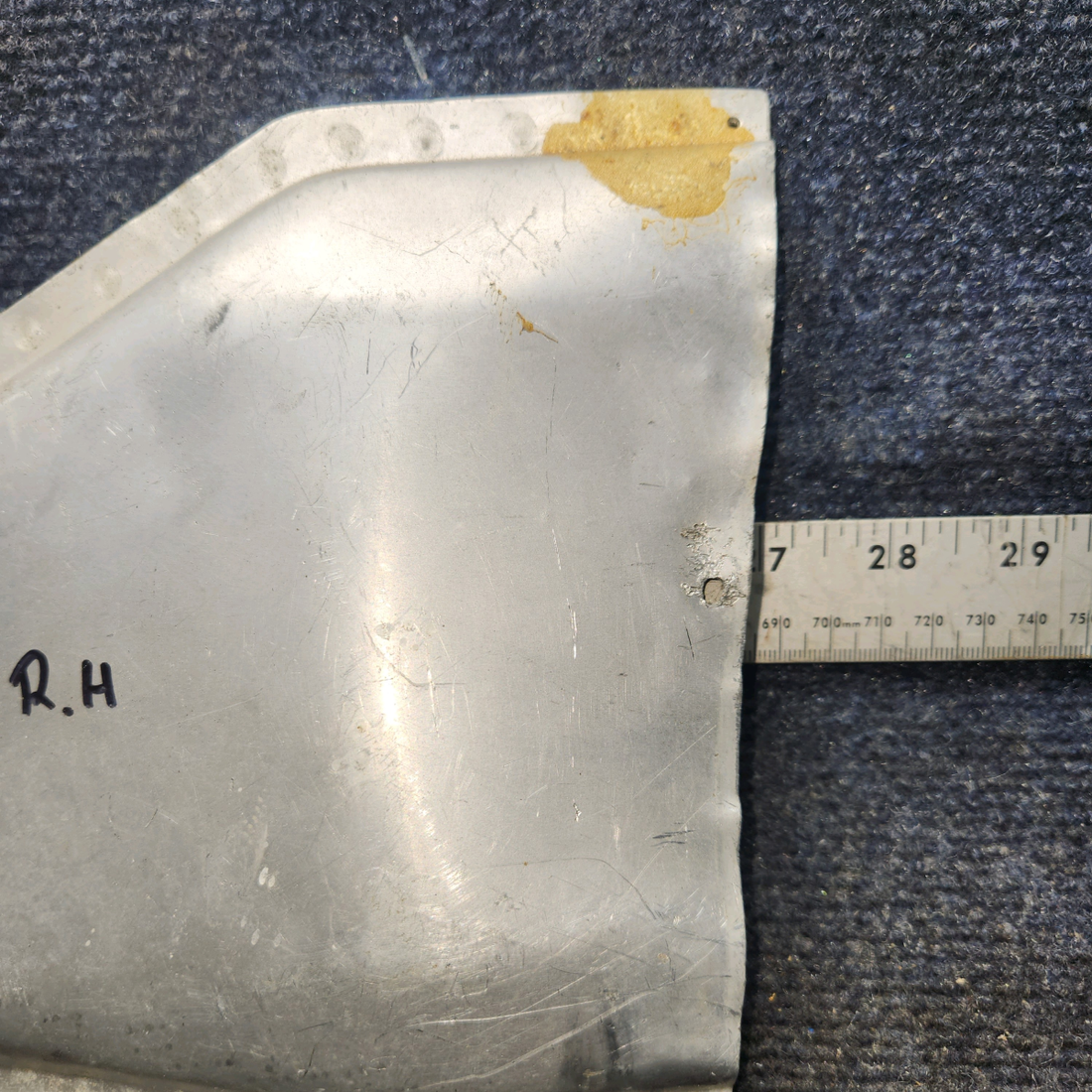 Used aircraft parts for sale, 1250503-2 Cessna 182G Duct Assembly Cabin Air - RH