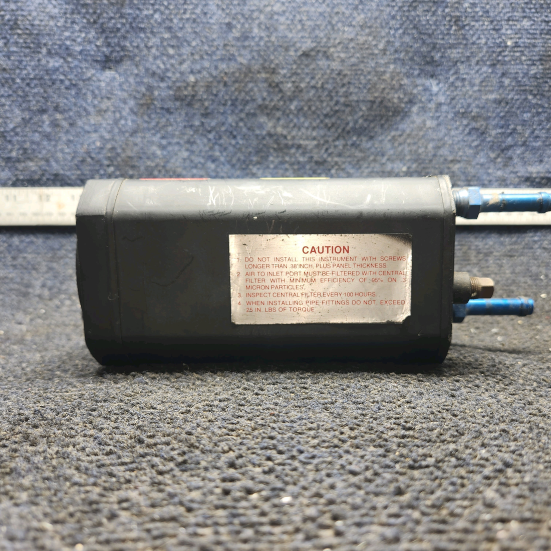 Used aircraft parts for sale, J8000-05 RC Allen Piper PA-28-140 Directional Gyro Indicator