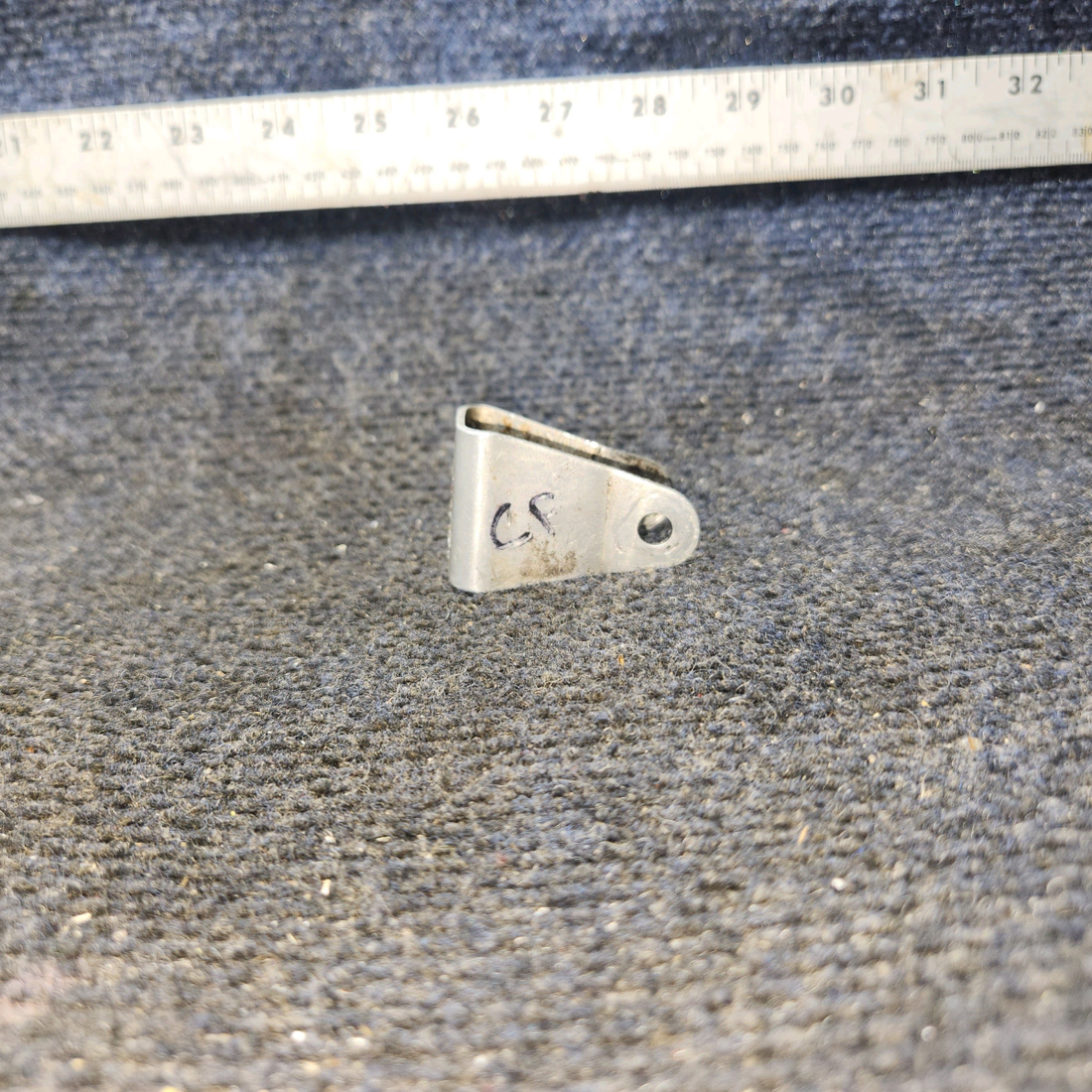 Used aircraft parts for sale, 0713701-2 Cessna 182G Clevis Cowl Flaps Control