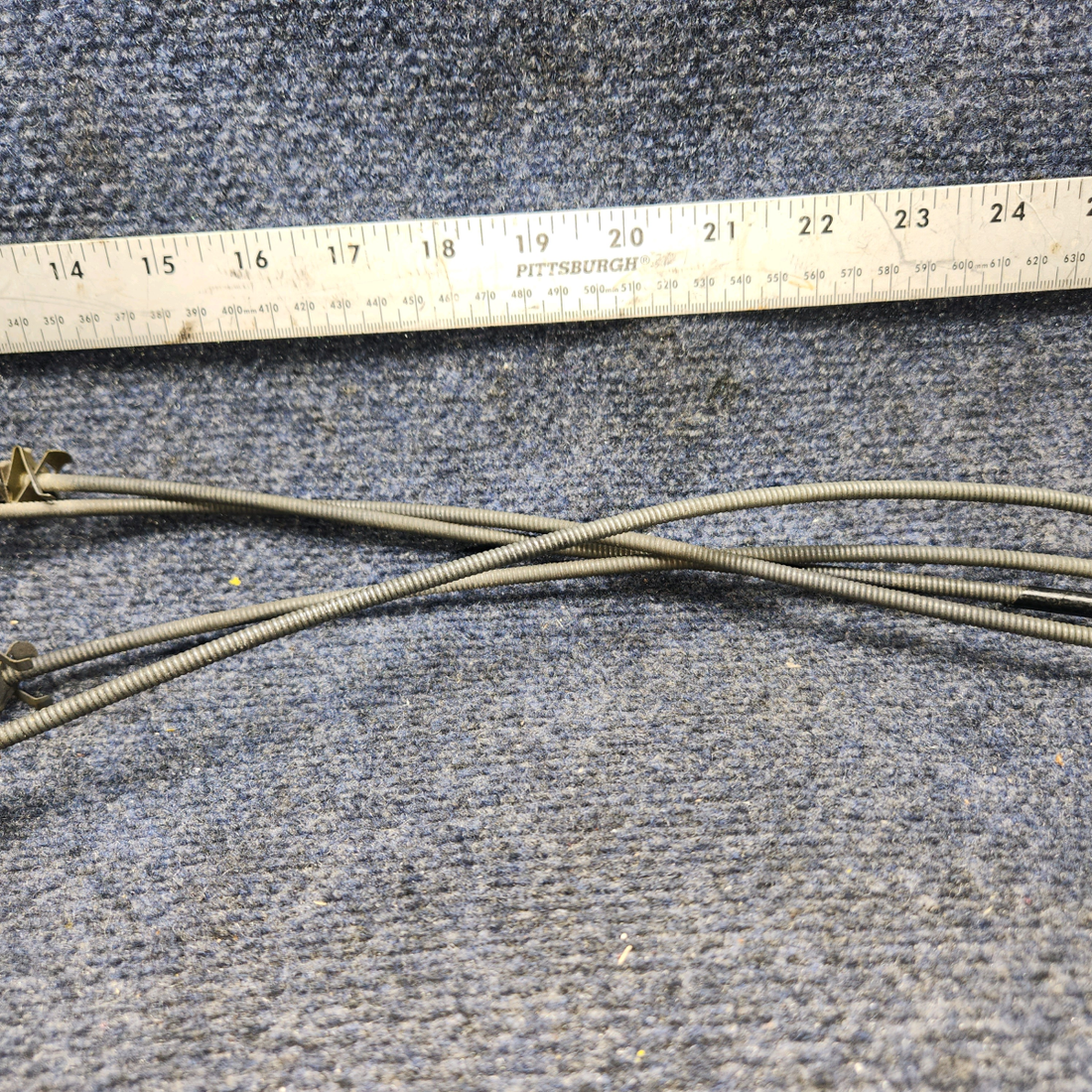 Used aircraft parts for sale, 22463-000 PIPER PA-24-250 Cabin Air Control Assembly W/ Cables