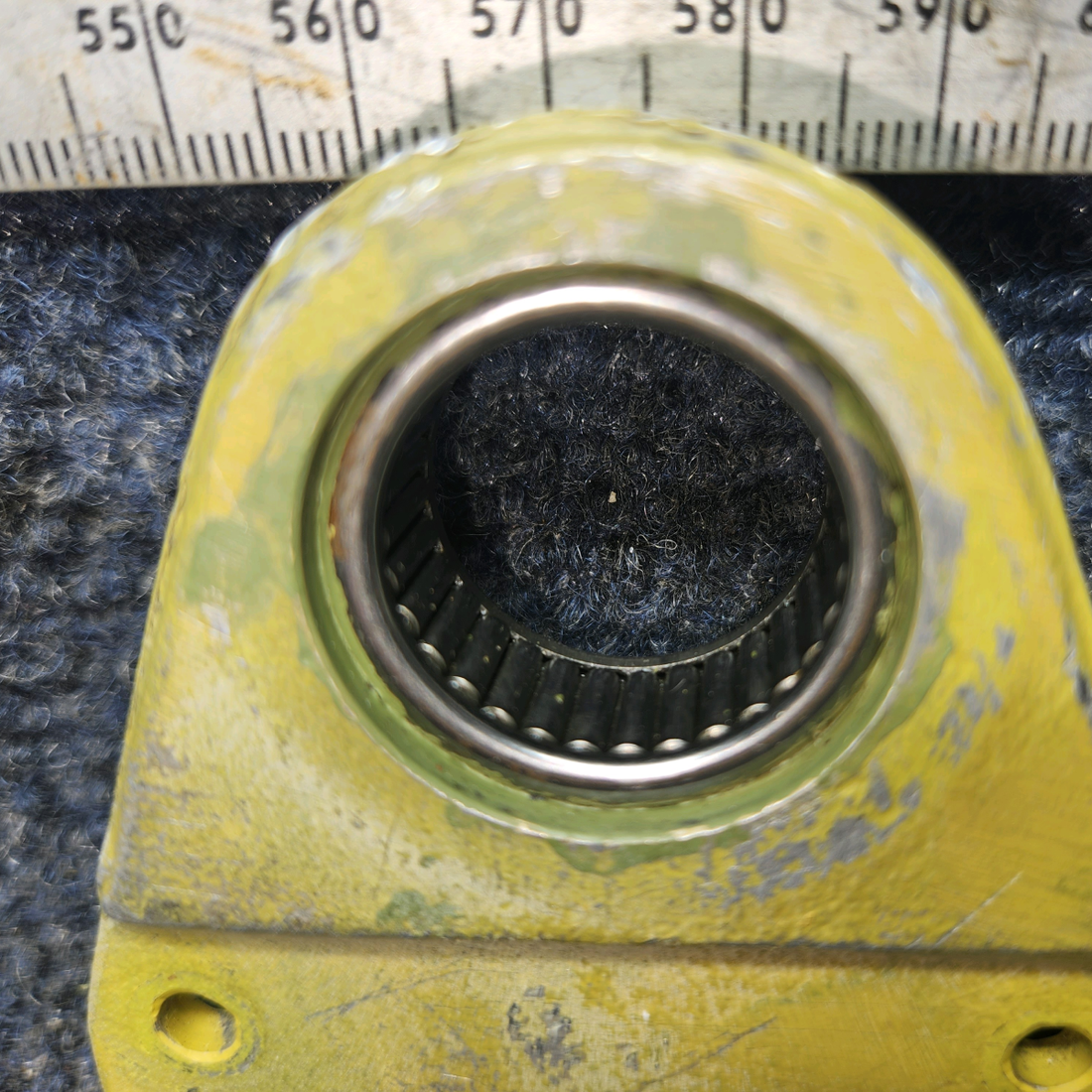 Used aircraft parts for sale, 002-524017-5 Beechcraft F33A Support Assembly Rudder Pedal