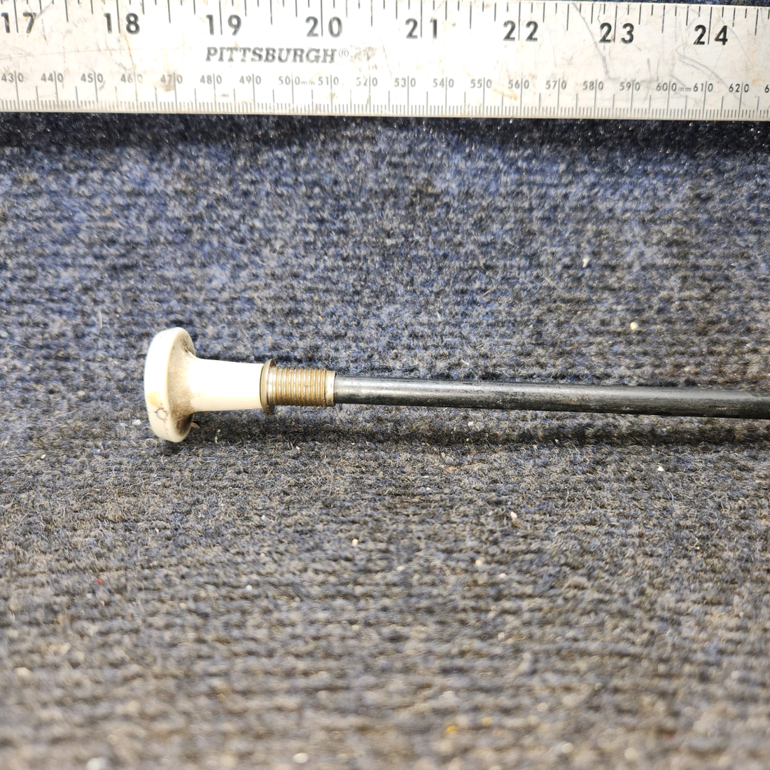 Used aircraft parts for sale, S1239-15 Cessna 172F Cabin Heat Control Cable (Length: 46”)