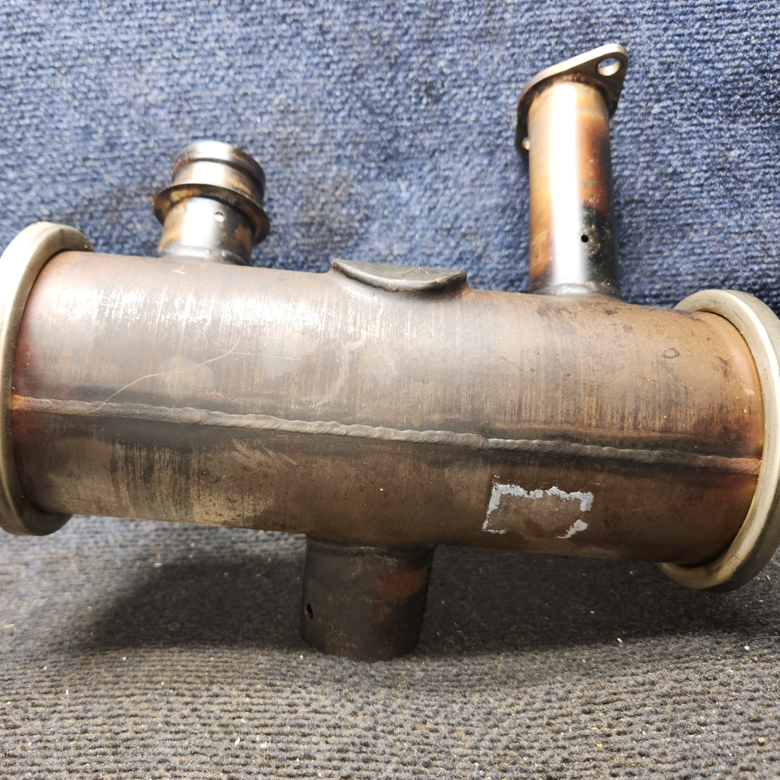 Used aircraft parts for sale, 0450400-4 cessna 150G Muffler Assembly - RH