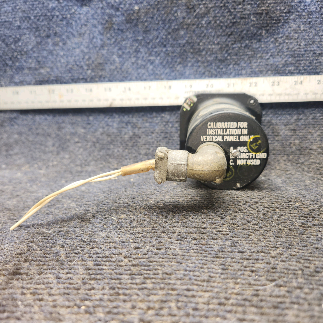 Used aircraft parts for sale, C661003-0506 RC Allen / Kelly Manufacturing piper PA-28-181 Turn Coordinator Indicator (11-30V)
