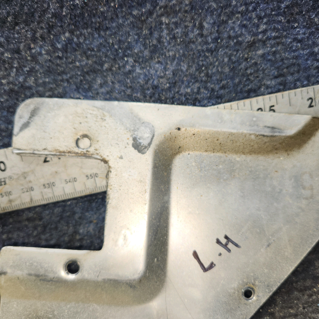 Used aircraft parts for sale, 0413388-3 cessna 150G Handle Plate Assembly – LH