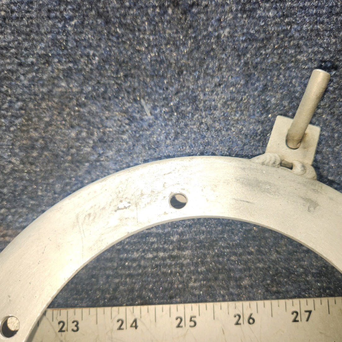 Used aircraft parts for sale, D3608 BEECHCRAFT 95-55B Bulkhead Slinger Ring – Prop De-Ice, 3-Blade