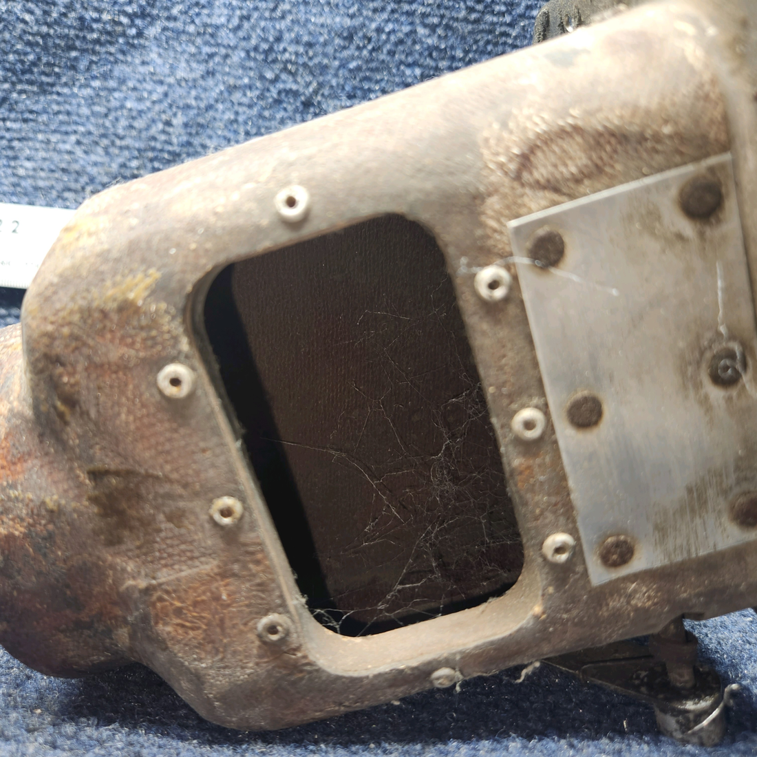 Used aircraft parts for sale, 0453017-1 Cessna 172RG Warm Air Valve Assy