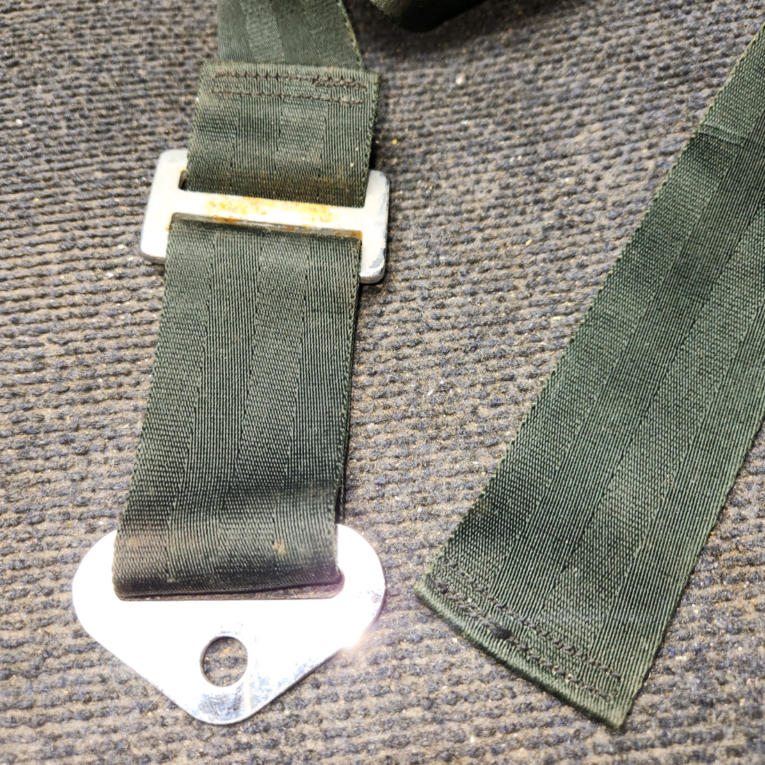Used aircraft parts for sale, 502985-401 America Safety Beechcraft C23 SUNDOWNER Safety Seat Belt