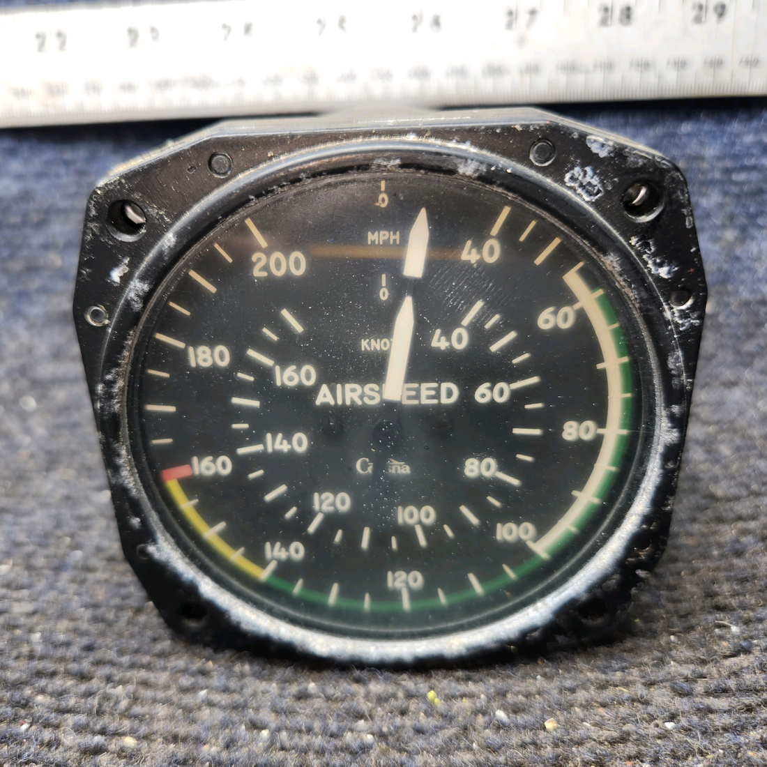 Used aircraft parts for sale, S1470N9 Cessna 172F Airspeed Indicator