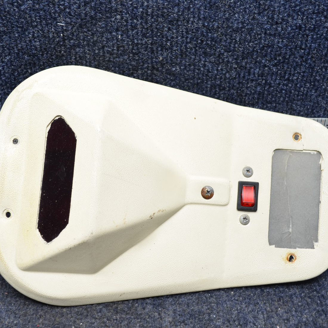 Used aircraft parts for sale, 0710103-1 Cessna C175 COVER PLATE CABIN LIGHT