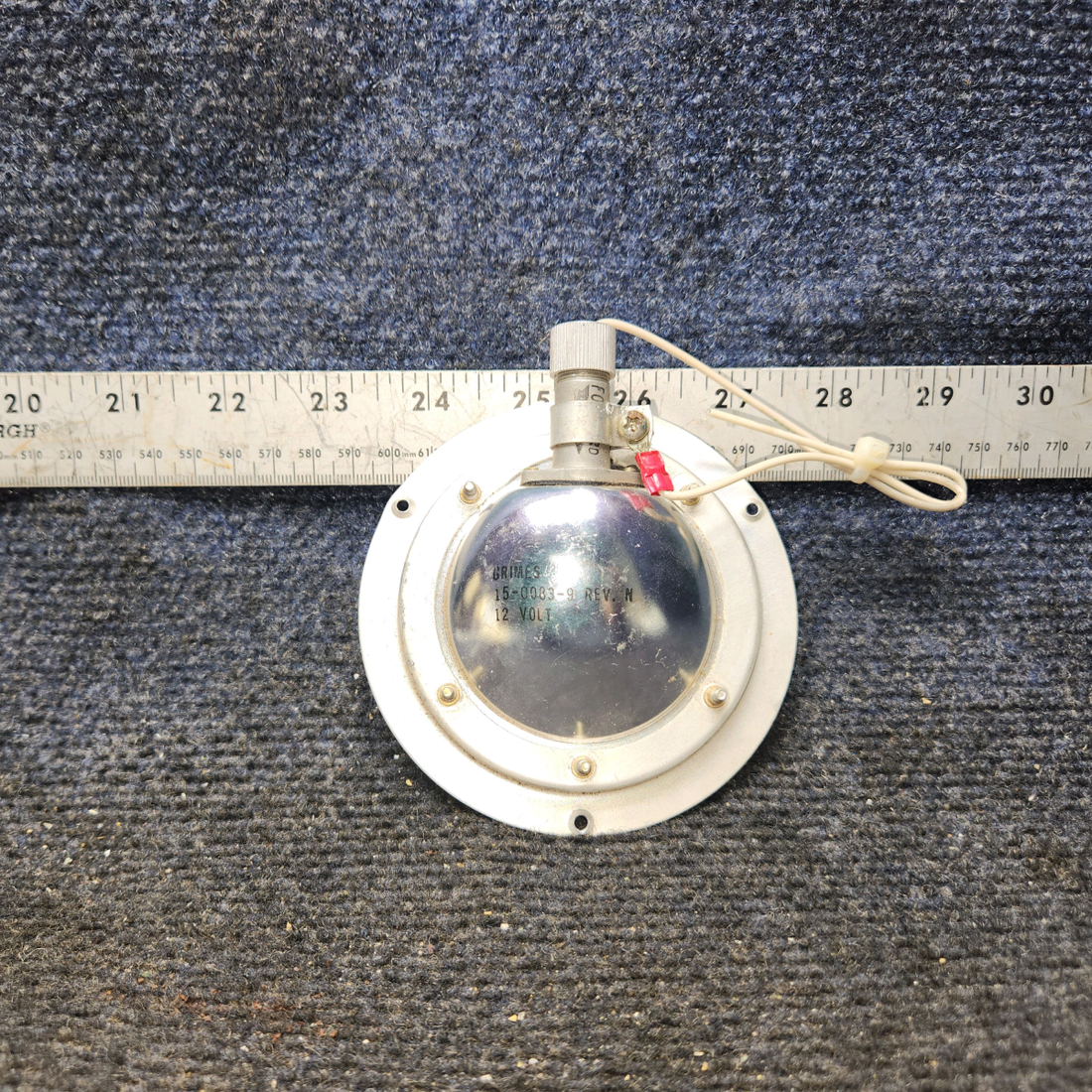 Used aircraft parts for sale, 15-0083-9 Grimes 472-908 Piper PA32RT-300 Panel Light Assembly (Volts 14)