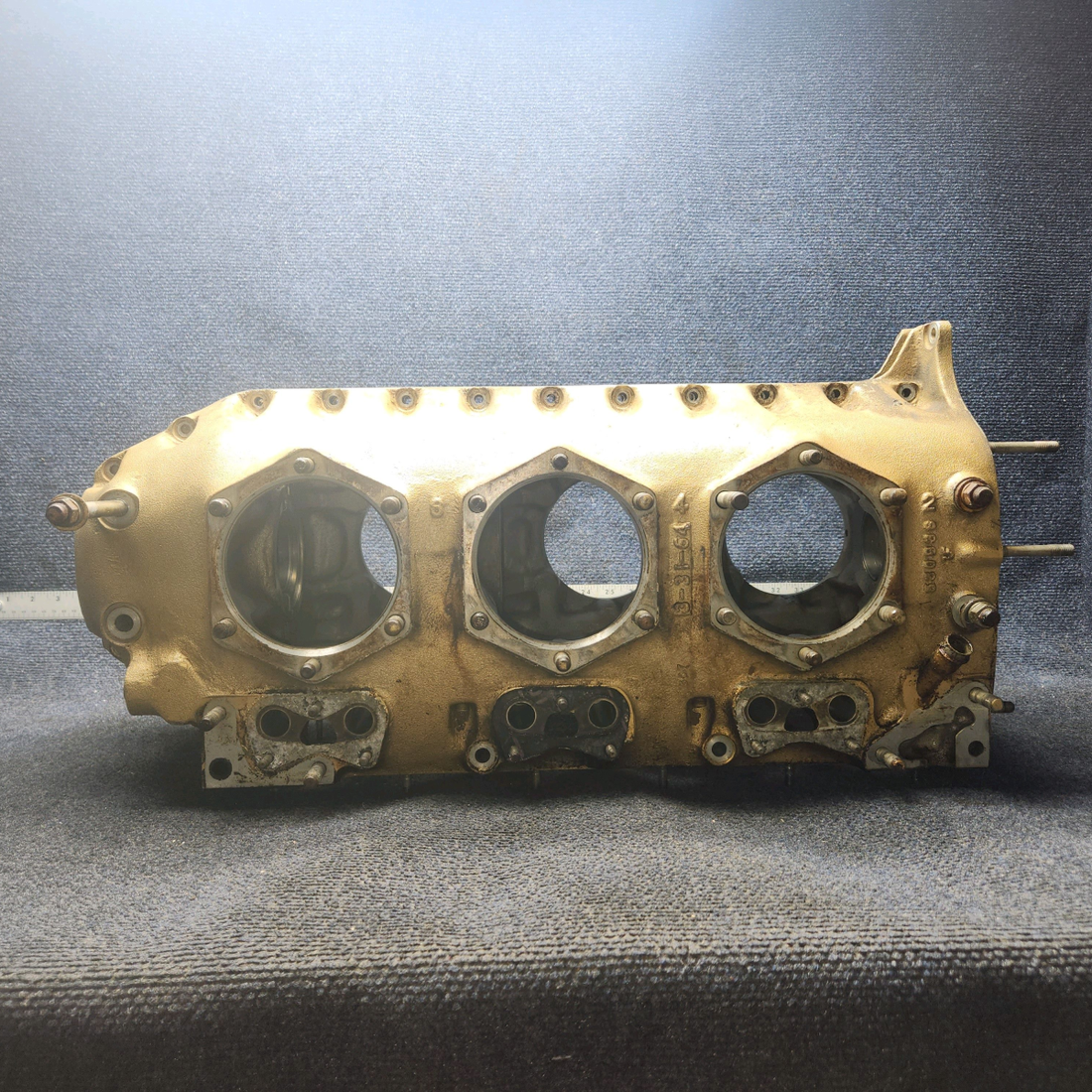 Used aircraft parts for sale, 530836 Continental O-300-D Cessna 172F Crankcase