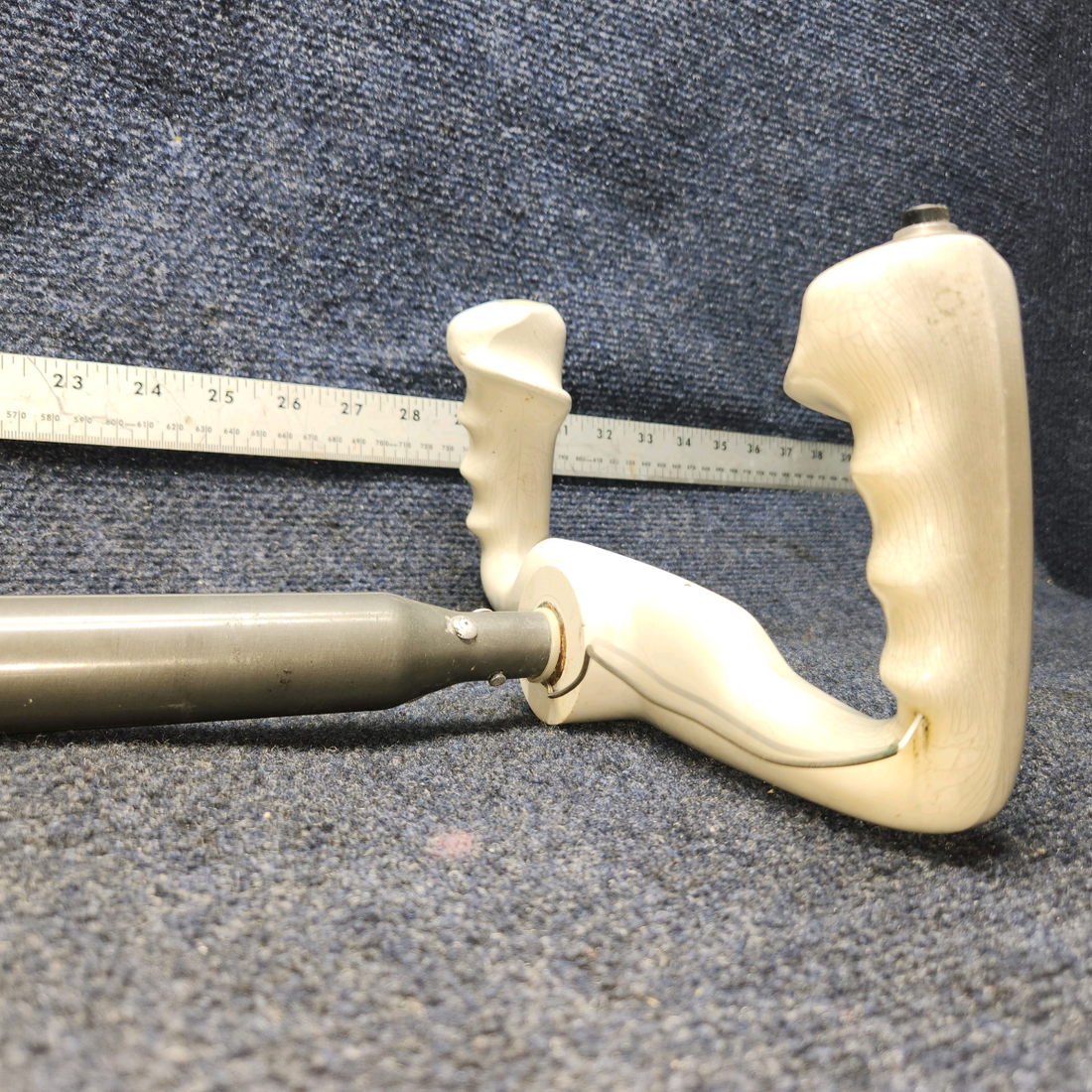 Used aircraft parts for sale, 35-380060-19 Beechcraft A24R Control Yoke LH or RH W/ Tube 1 1/4