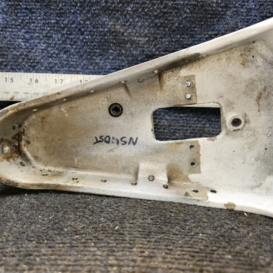 Used aircraft parts for sale, 0512159-2 Cessna 172E Fuselage Bulkhead Aft