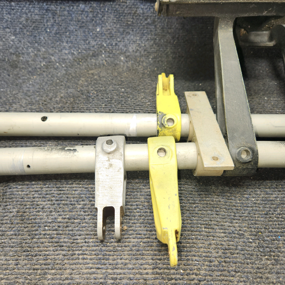 Used aircraft parts for sale, 169-524013-1 Beechcraft C23 SUNDOWNER Rudder Pedal Installation Assy