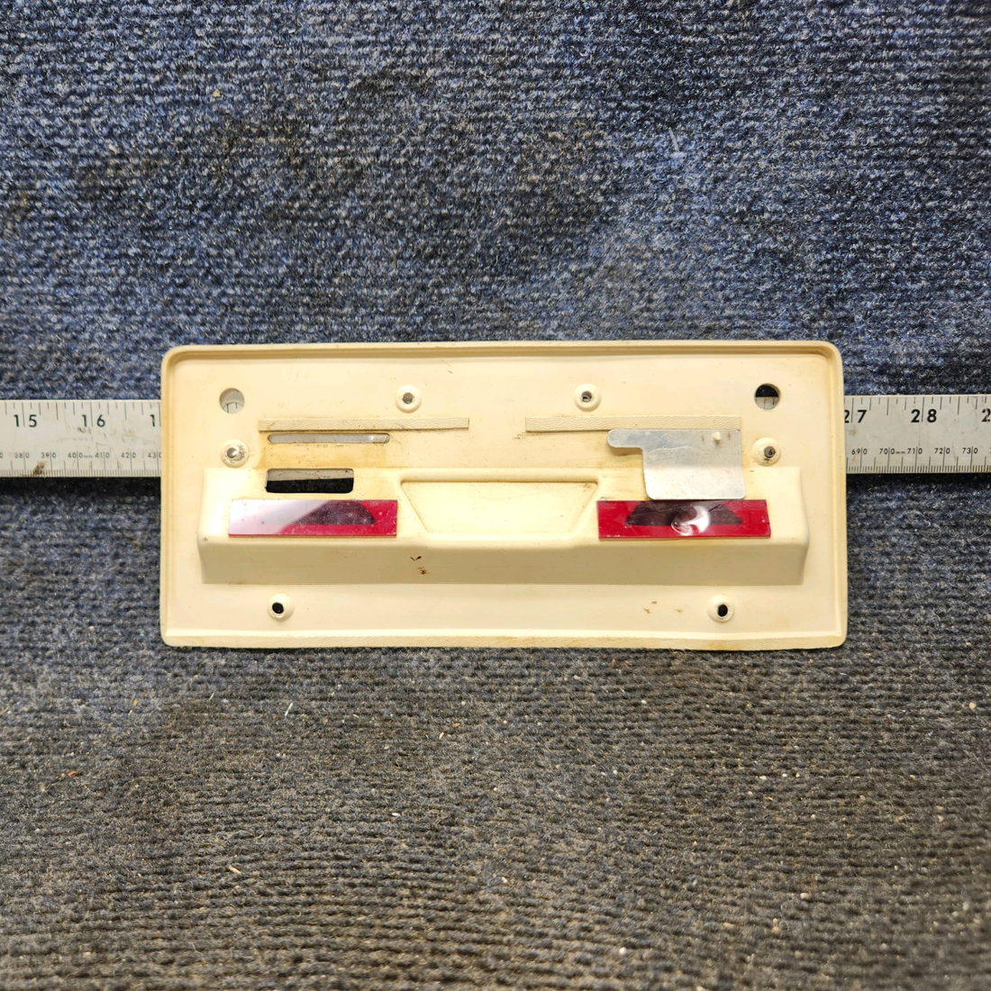 Used aircraft parts for sale, 1213243-3 Cessna 182G Overhead Cabin Light Cover Assembly