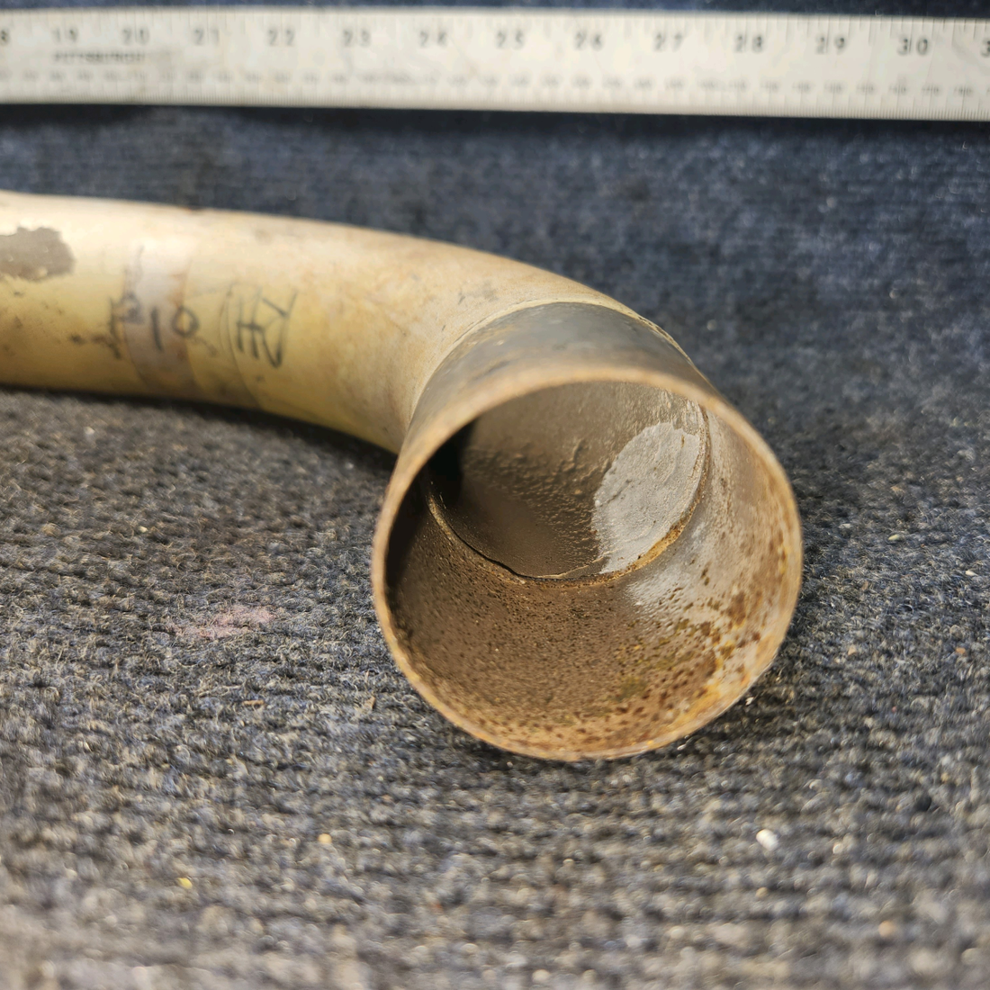 Used aircraft parts for sale, 96-950002-33 BEECHCRAFT 95-55B Exhaust Stack Assembly – Cylinder #5, RH Engine