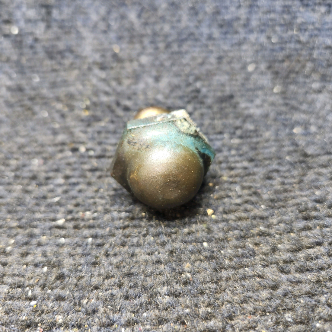 Used aircraft parts for sale, 641074, 631687, 649215 Continental O-300-D Cessna 172F Oil Pressure Relief Valve Assy 641074 with 631687 Spring & 649215 Plug