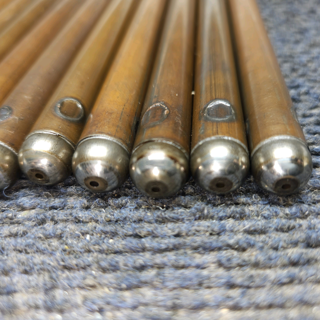 Used aircraft parts for sale, 537870 Continental O-300-D Cessna 172F Push Rod Tube - Set of 12