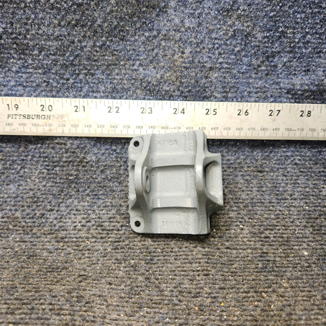 Used aircraft parts for sale, 35-524136 BEECHCRAFT F35 Rudder Pedal Bellcrank Support
