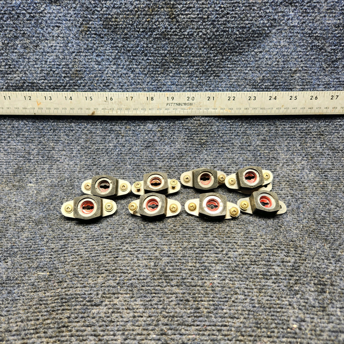 Used aircraft parts for sale, SK2003 CESSNA 172K SKYBOLT COWLING MOUNT CESSNA 172K SET OF 8 (EIGHT)