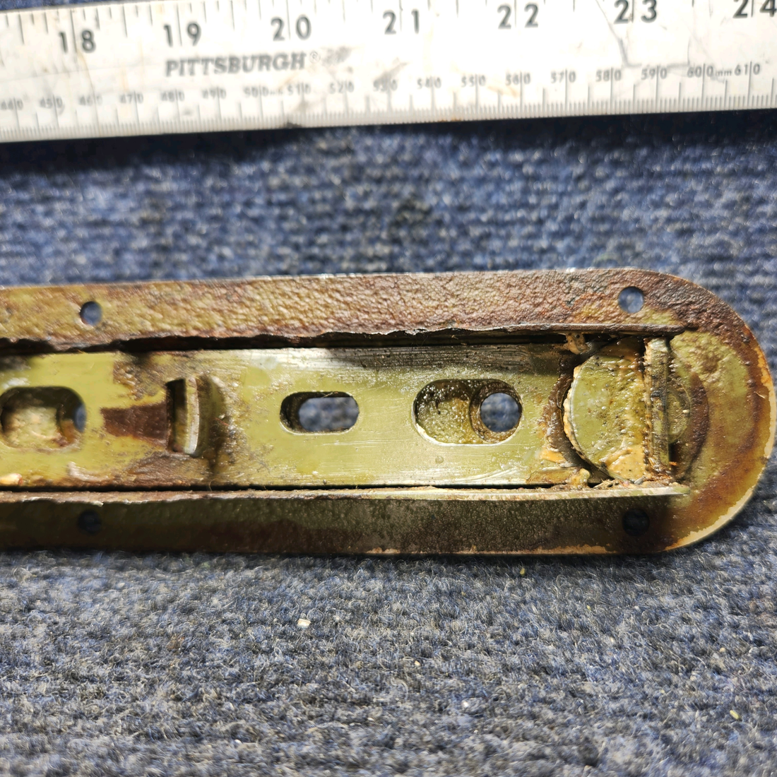 Used aircraft parts for sale, 1040-B Beechcraft A24R Decker Door Latch Interior