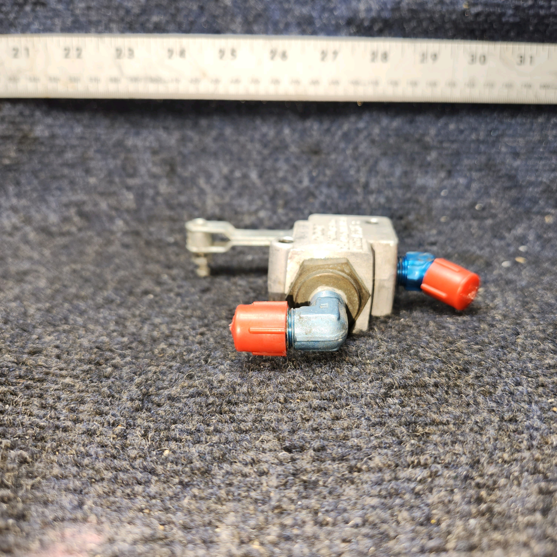 Used aircraft parts for sale, A53T3 Hoof BEECHCRAFT 95-55B Parking Brake Valve