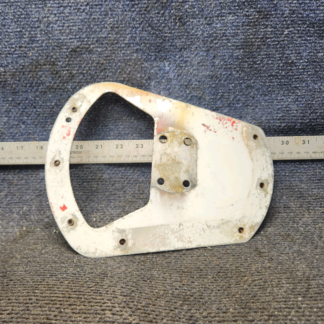 Used aircraft parts for sale, 1441010-27 Cessna 172F Wheel Fairing Mounting Plate - LH