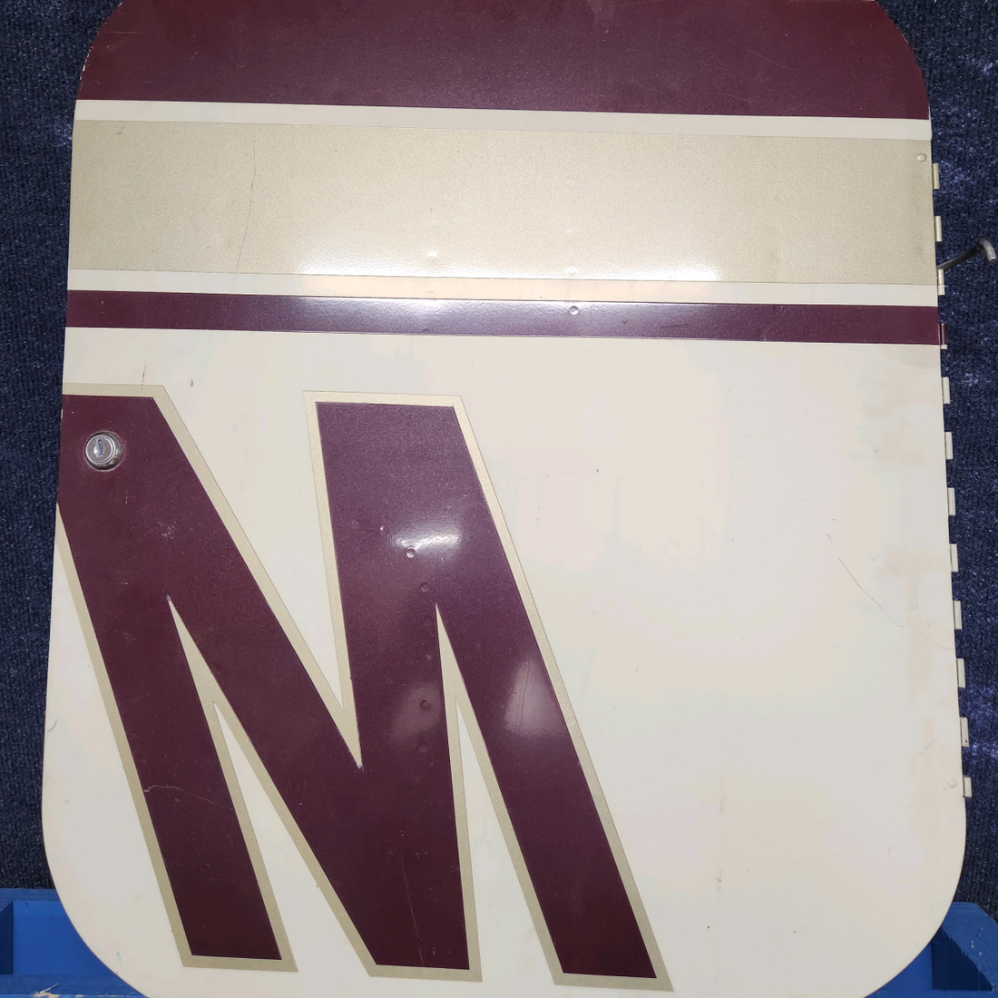 Used aircraft parts for sale, 35-410070-602 BEECHCRAFT F35 BAGGAGE DOOR ASSEMBLY NO KEY- INTERIOR MODIFIED "SEE PHOTOS FOR DETAIL"