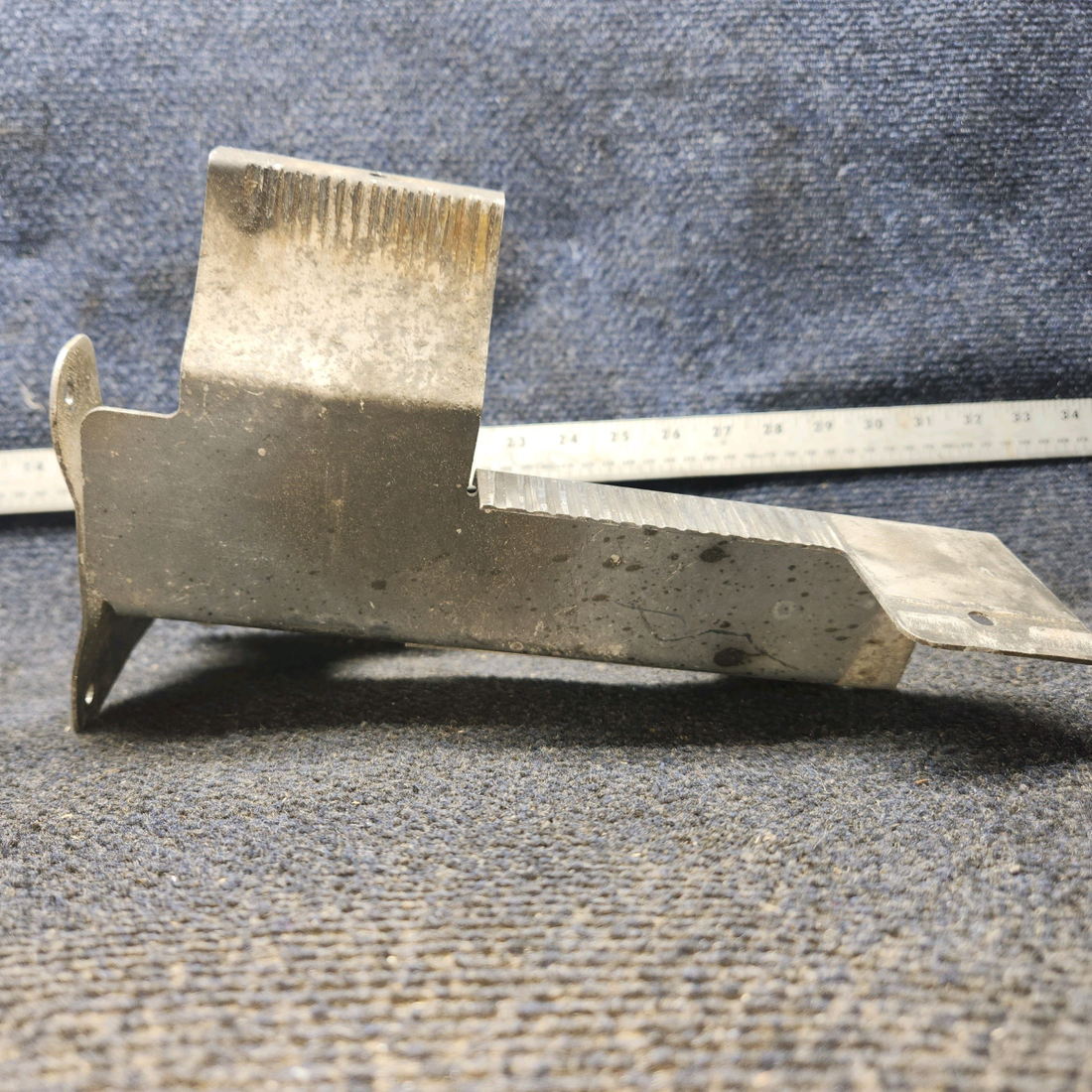 Used aircraft parts for sale, 63617-015 Piper PA28-140 Front Engine Baffle Assembly - LH